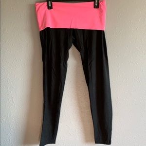 Victoria’s Secret Pink fold over leggings
